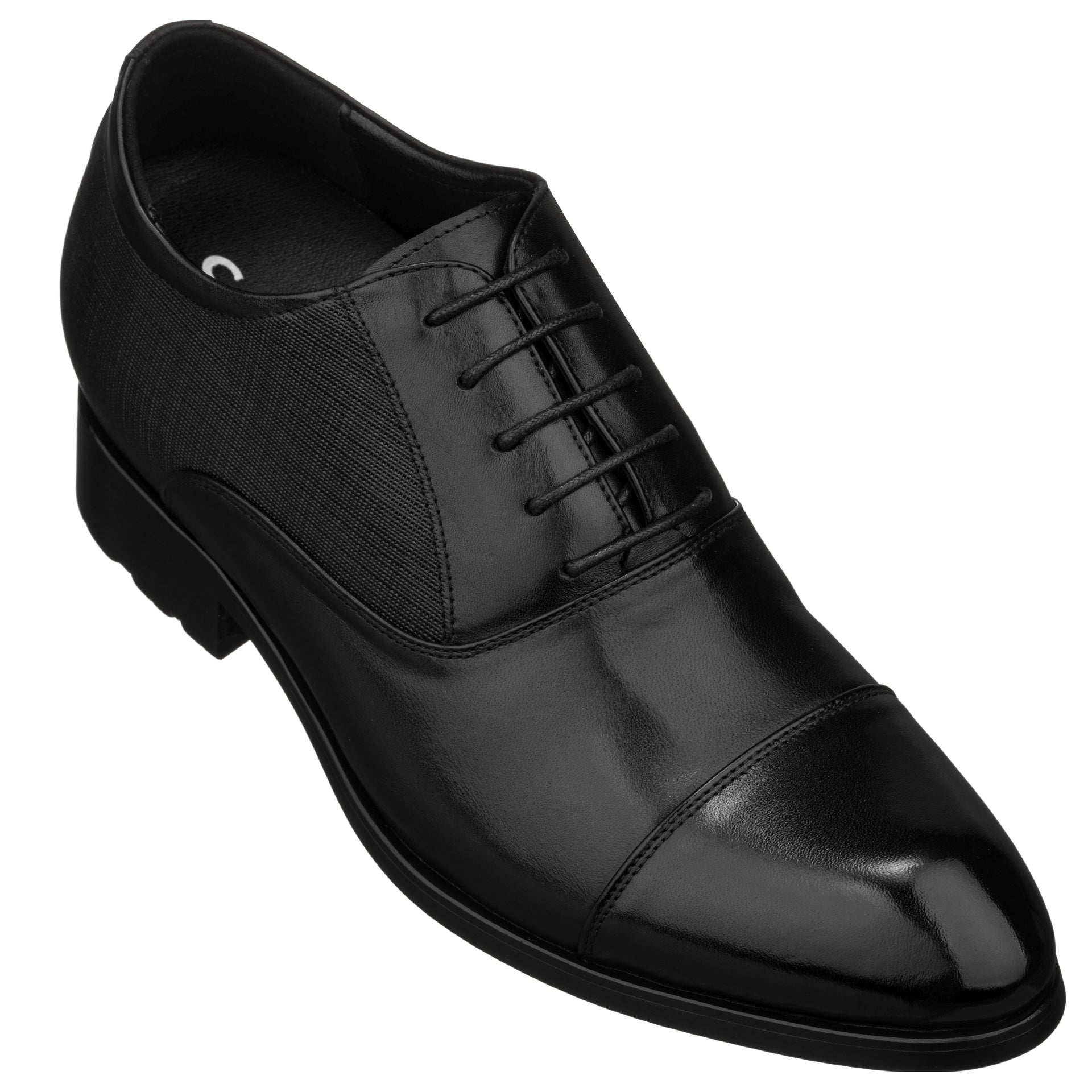 CALTO Y6710 Inches Taller (Black) Dress Shoes - Main Image