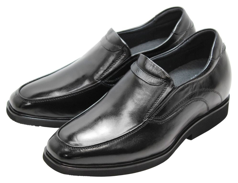 Elevator shoes height increase CALDEN - K312318 - 2.8 Inches Taller (Black) - Super Lightweight
