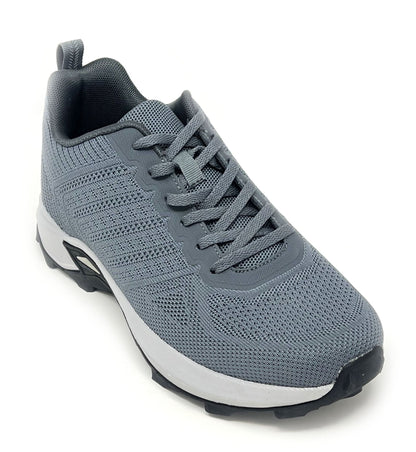 Elevator shoes height increase FSB0094 - 2.4 Inches Taller (Grey) - Size 9 Only