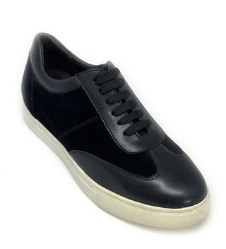 Elevator shoes height increase FSD0084 - 2.2 Inches Taller (Black) - Size 7.5 Only
