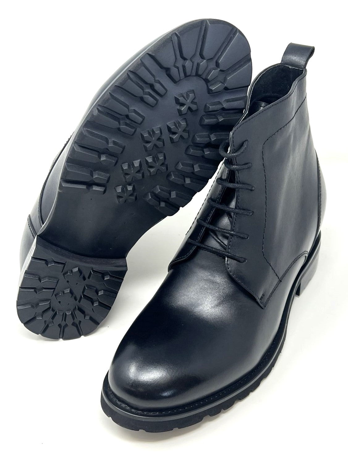 FSE0135 - 3.8 Inches Taller (Black) - Size 7.5 Only
