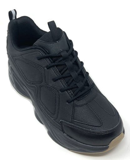 FSH0074 - 2.6 Inches Taller (Black) - Size 9 Only