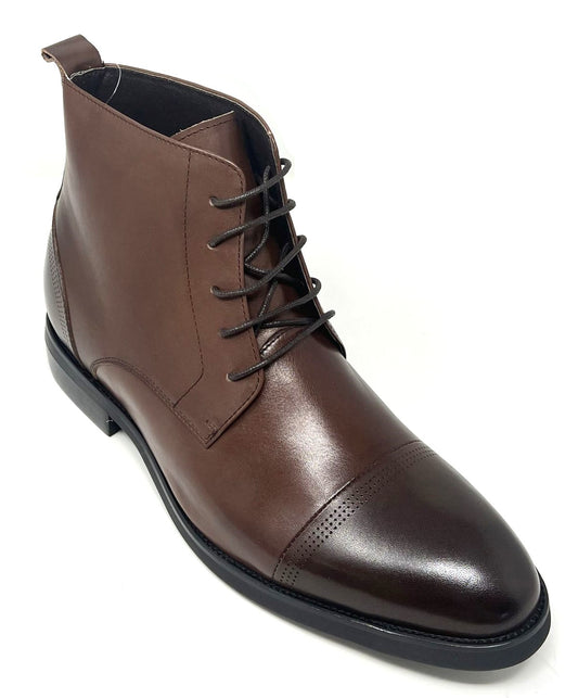 FSH0092 - 2.8 Inches Taller (Brown) - Size 11 Only