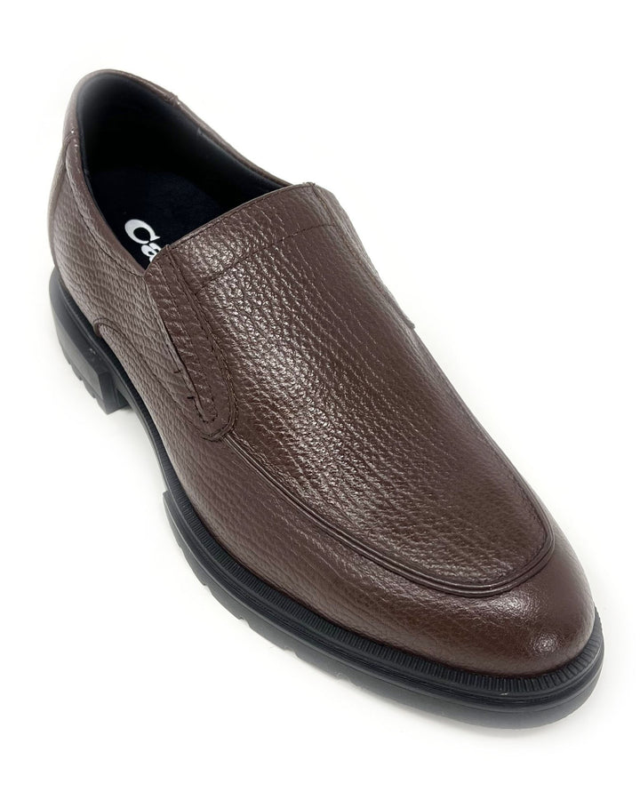 Elevator shoes height increase FSI0056 - 2.6 Inches Taller (Coffee) - Size 7.5 Only