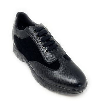 Elevator shoes height increase FSJ0042 - 2.6 Inches Taller (Black) - Size 9 Only