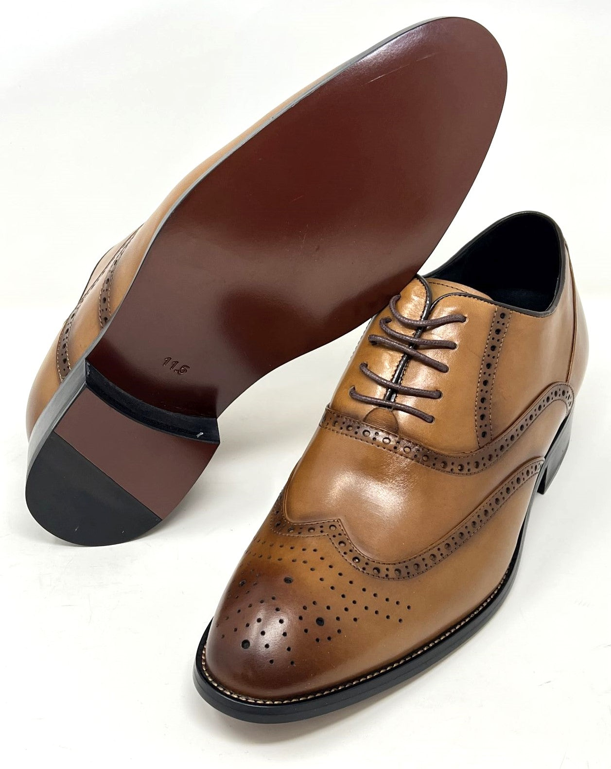 FSK0111 - 3 Inches Taller (Brown) - Size 11.5 Only