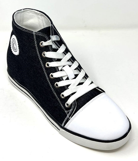 FSK0127 - 2.8 Inches Taller (Black) - Size 9 Only
