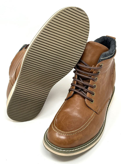 FSL0079 - 2.8 Inches Taller (Brown) - Size 7.5 Only