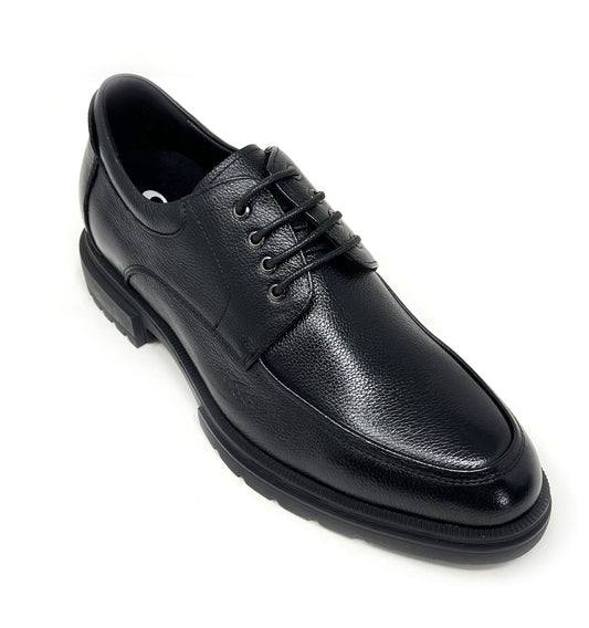 Elevator shoes height increase FSM0068 - 2.8 Inches Taller (Black) - Size 7.5 Only