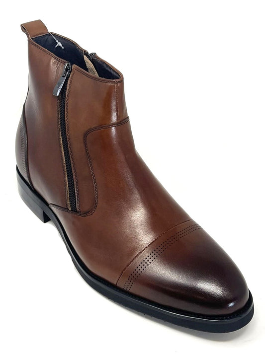 FSO0077 - 2.8 Inches Taller (Brown) - Size 10 Only