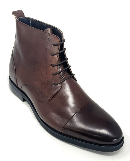FSO0080 - 2.8 Inches Taller (Brown) - Size 12 Only