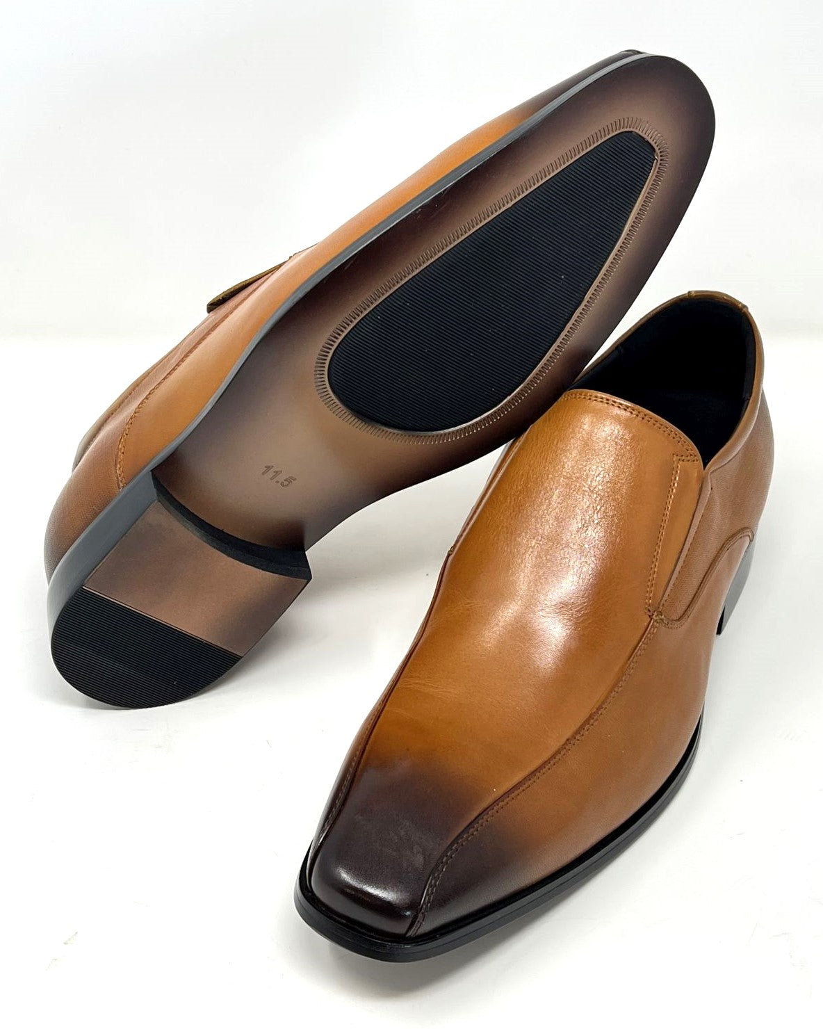 FSP0121 - 2.2 Inches Taller (Brown) - Size 11.5 Only