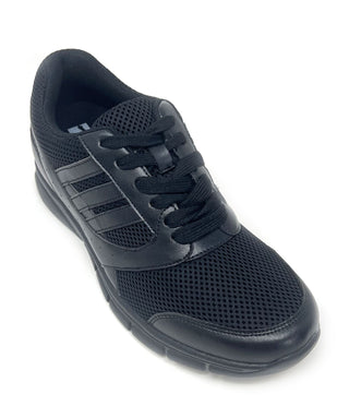 Elevator shoes height increase FSQ0038 - 2.4 Inches Taller (Black) - Size 8 Only