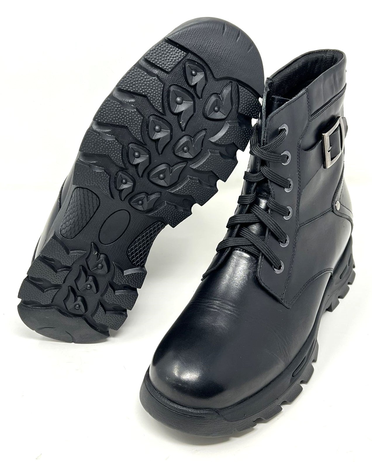 FSY0083 - 3.2 Inches Taller (Black) - Size 11.5 Only