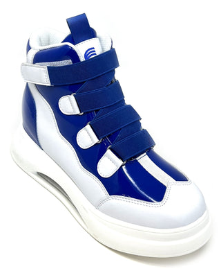 FSZ0055 - 3 Inches Taller (White/Blue) - Size 7.5 Only