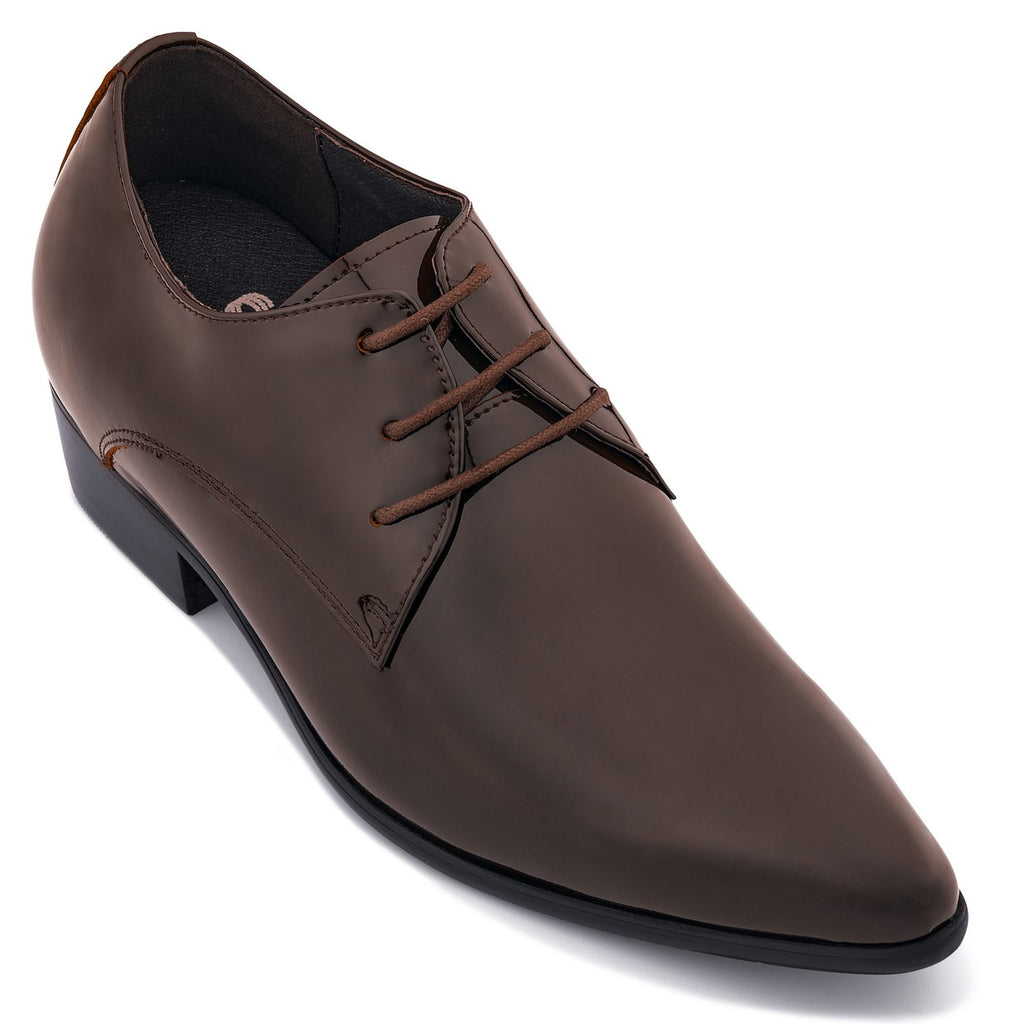 chinese dress ladies Paul Parkman Men's Burgundy Suede & Black Patent Oxfords (ID#17BUR85) EU 46 main image 0