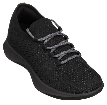 CALTO - Q081 - 2,4 inch groter (zwart) - Ultralichte sneakers