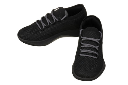 CALTO - Q081 - 2.4 Inches Taller (Black) - Ultra Lightweight Sneakers