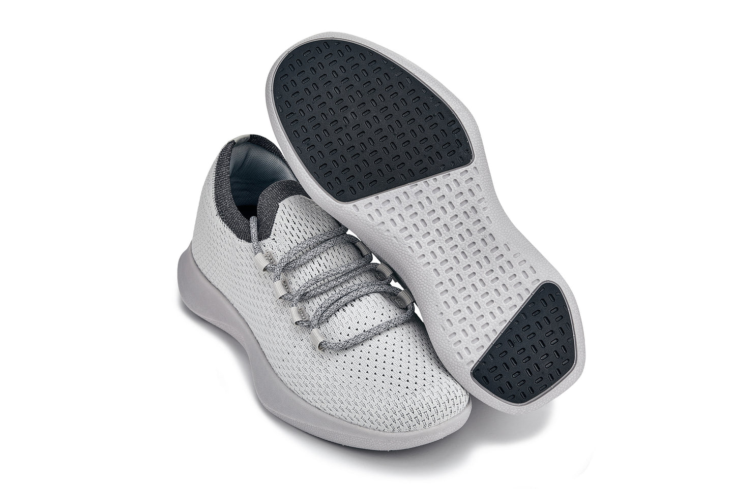 CALTO – Q087 – 2,4 Zoll größer (Eisgrau) – Ultraleichte Sneaker