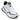 Elevator shoes height increase CALTO - Q151  - 2.4 Inches Taller (White/Grey)