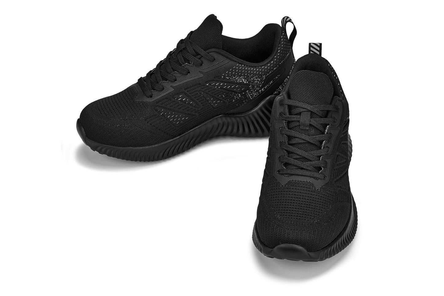 CALTO - Q220 - 2.6 بوصة أطول (أسود/رمادي ثلجي) - أحذية رياضية خفيفة الوزن