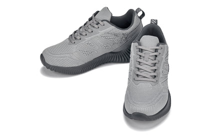 CALTO - Q221 - 2.6 بوصة أطول (رمادي ثلجي/رمادي فحمي) - أحذية رياضية خفيفة الوزن