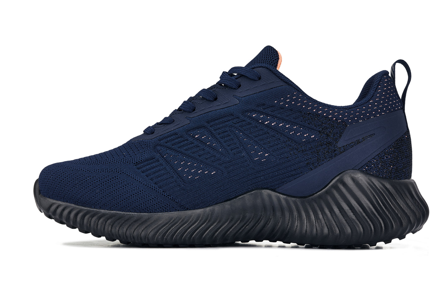 CALTO - Q222 - 2.6 pulgadas más alto (azul marino/coral) - Zapatillas deportivas ligeras