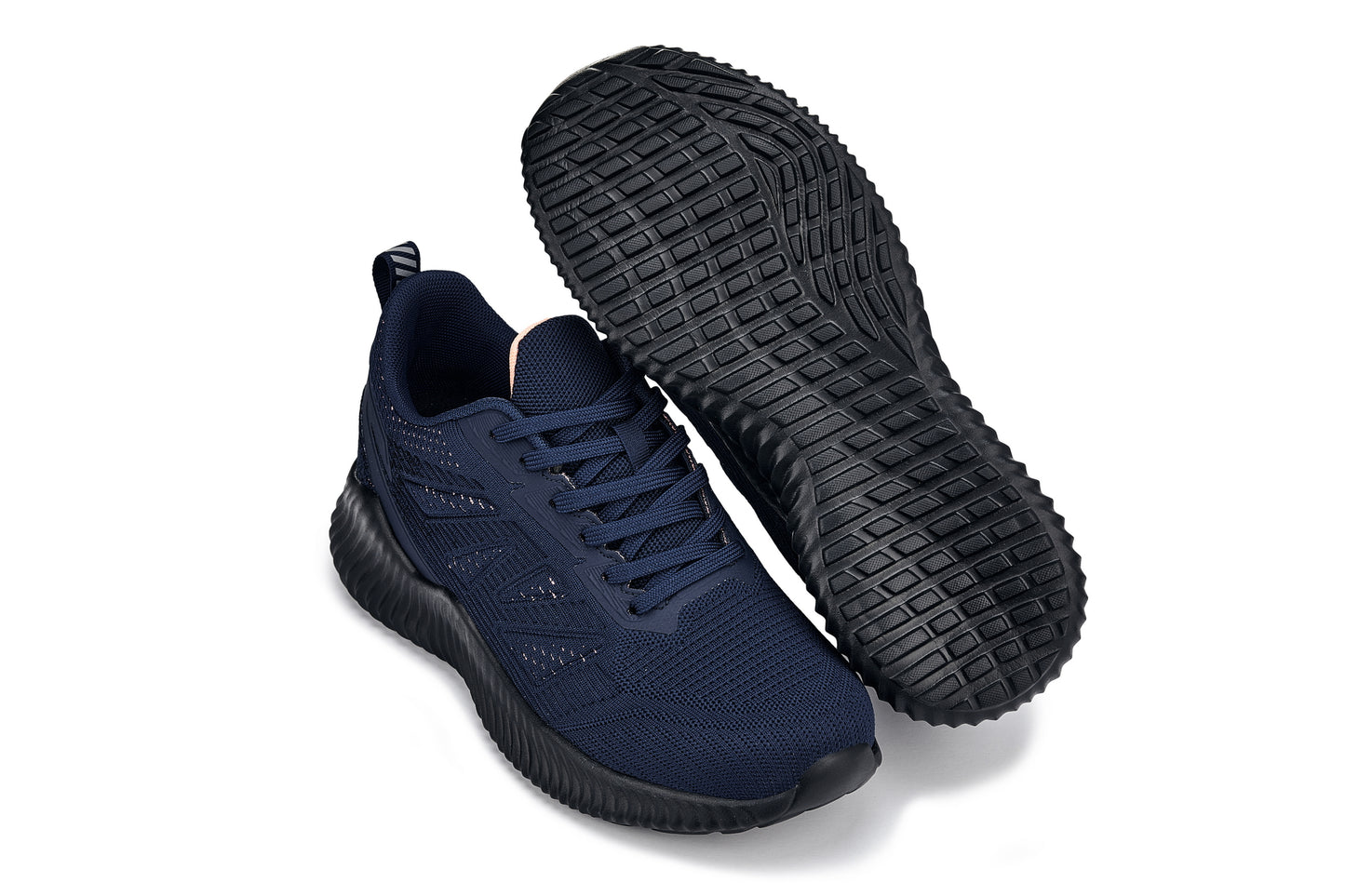 CALTO - Q222 - 2.6 بوصة أطول (كحلي/مرجاني) - حذاء رياضي خفيف الوزن