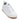 Elevator shoes height increase CALTO - Q272  - 2 Inches Taller (White & Gum Sole) -Elevated Leatherette Micro-Perforated Sneakers