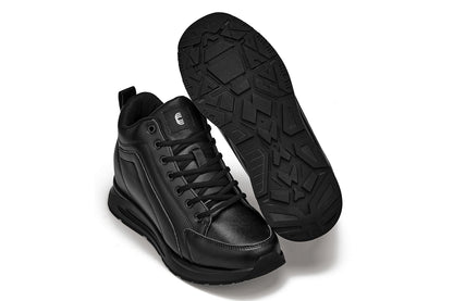 CALTO - S23304 - 3.2 Inches Taller (Black) - Sneakers