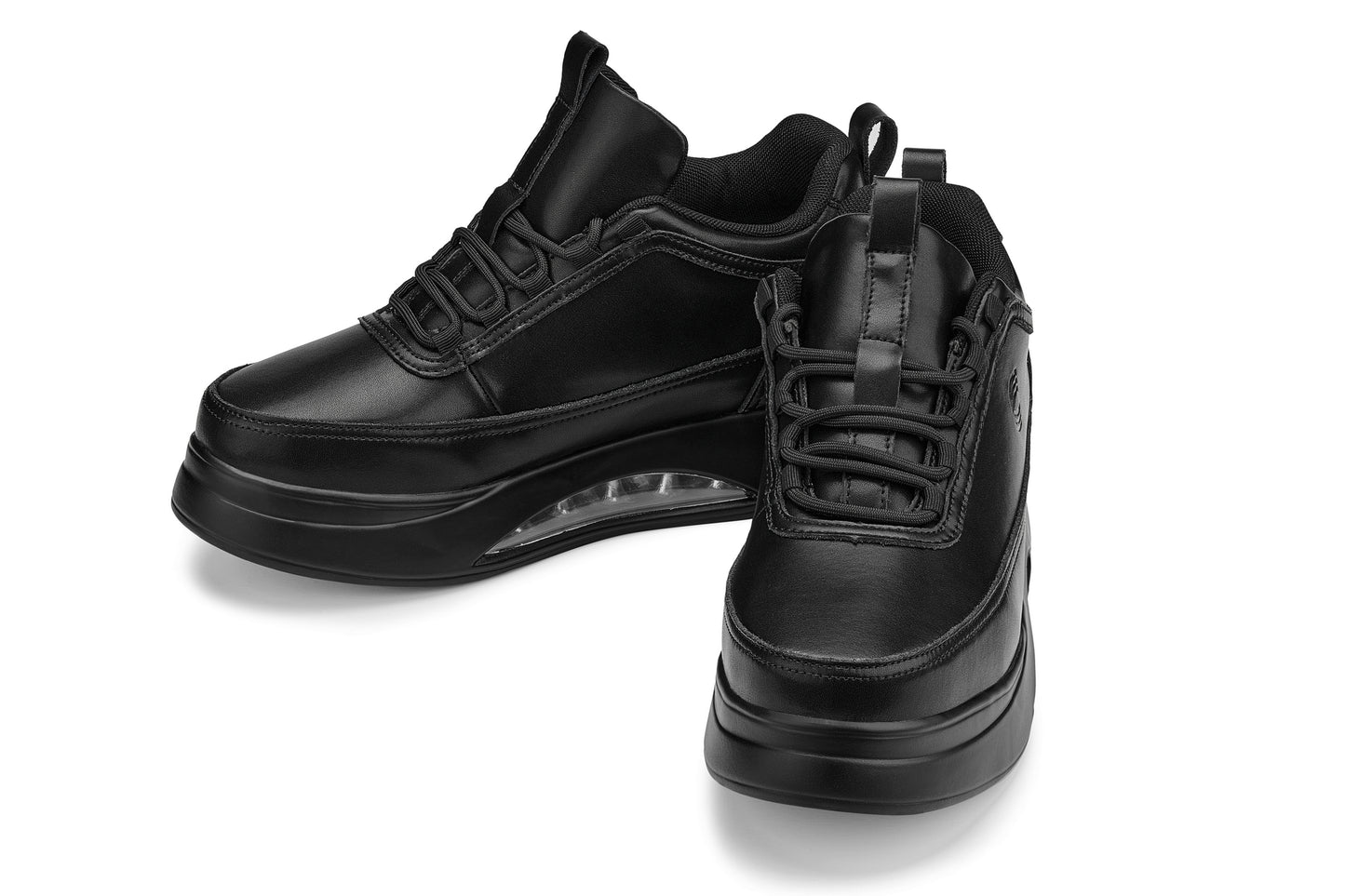 CALTO - S4925 - 3.2 pulgadas más alto (negro) - Zapatillas deportivas