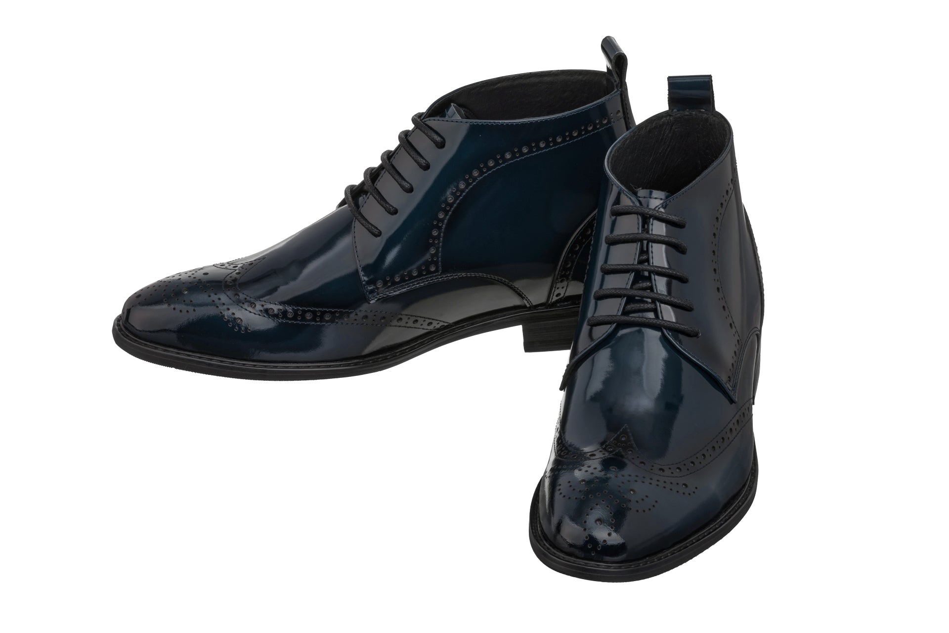 Elevator shoes height increase TOTO - K99603 - 2.8 Inches Taller (Dark Blue)