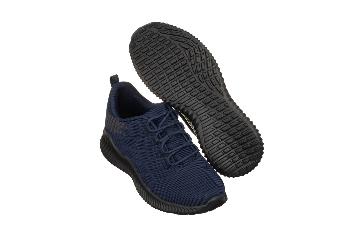 Elevator shoes height increase CALTO - Q217 - 2.8 Inches Taller (Navy/Grey) - Ultra Lightweight