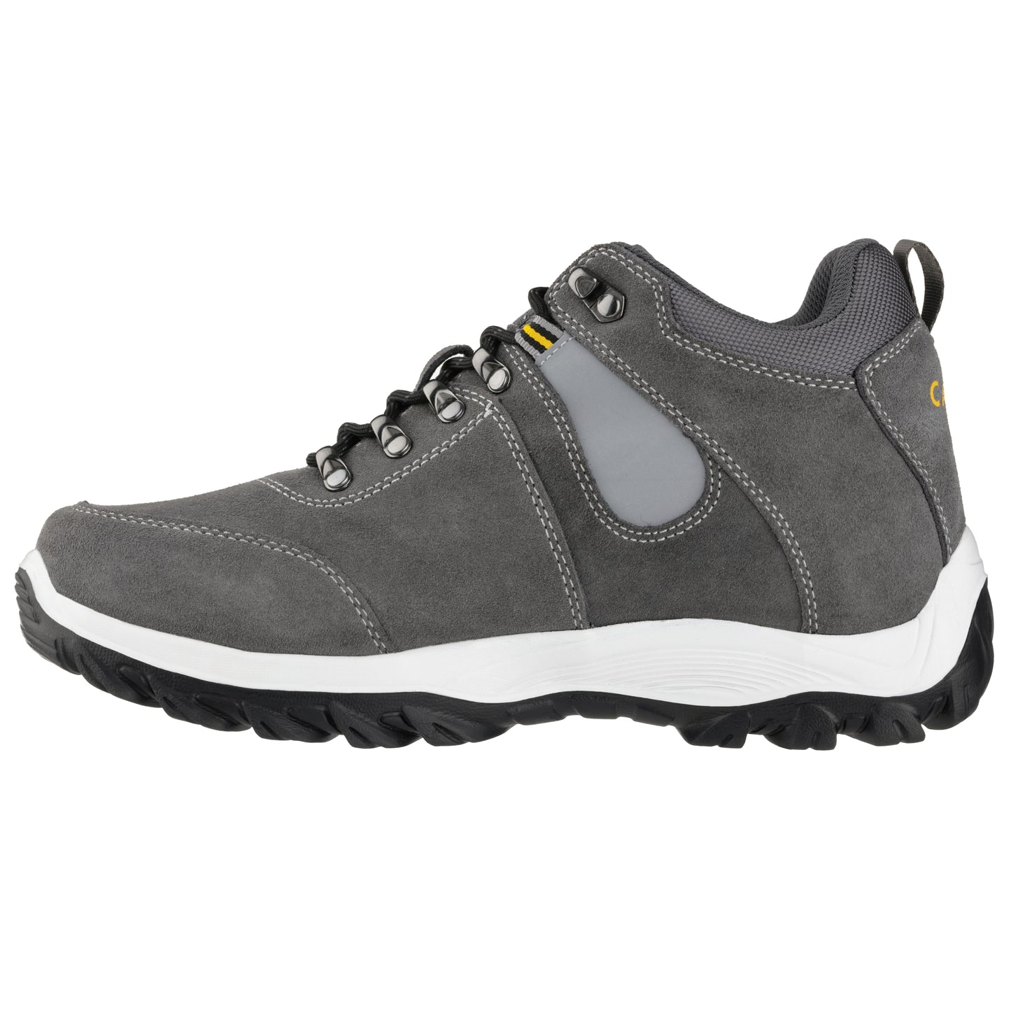 Elevator shoes height increase CALTO - S5055 - 3.2 Inches Taller (Grey) - Sneakers
