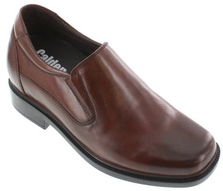 Elevator shoes height increase CALDEN - K31713 - 3.3 Inches Taller (Dark Brown)