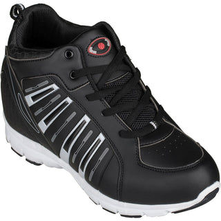 Elevator shoes height increase CALDEN - K3328 - 3.8 Inches Taller (Black) - Lightweight