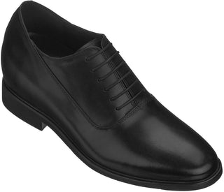 Elevator shoes height increase CALTO - G8082 - 3 Inches Taller (Black)