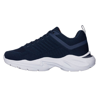 Elevator shoes height increase CALTO - Q331 - 2.6 Inches Taller (Navy/White) - Super Lightweight