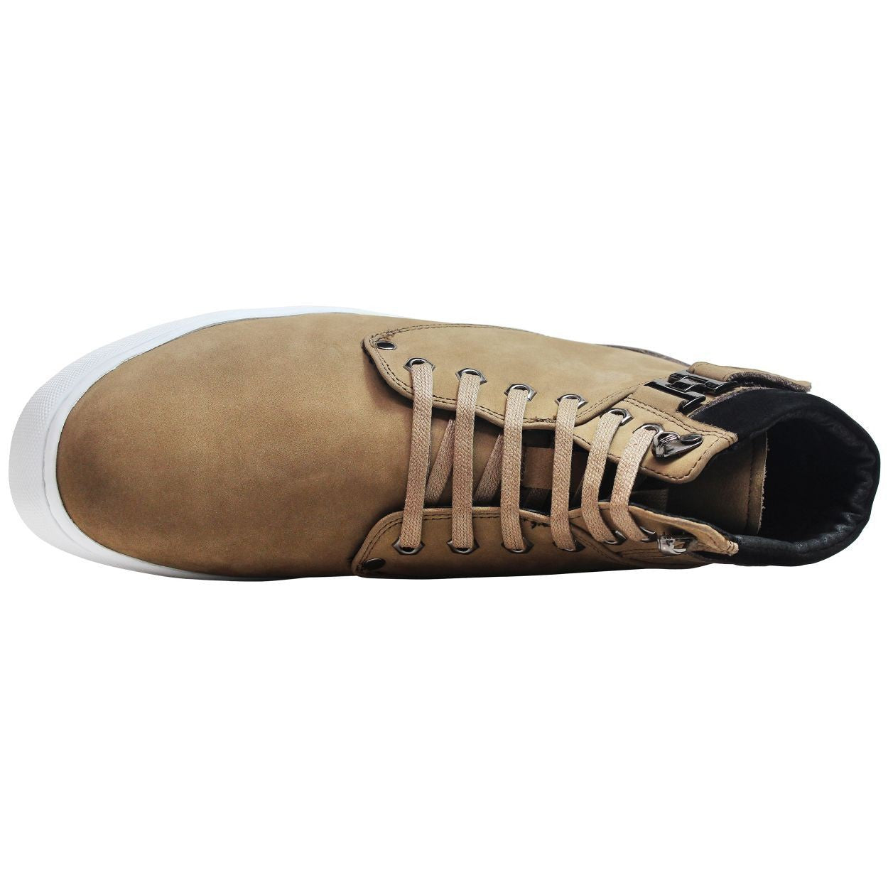 Elevator shoes height increase CALTO - T53121 - 2.6 Inches Taller (Nubuck Tan)