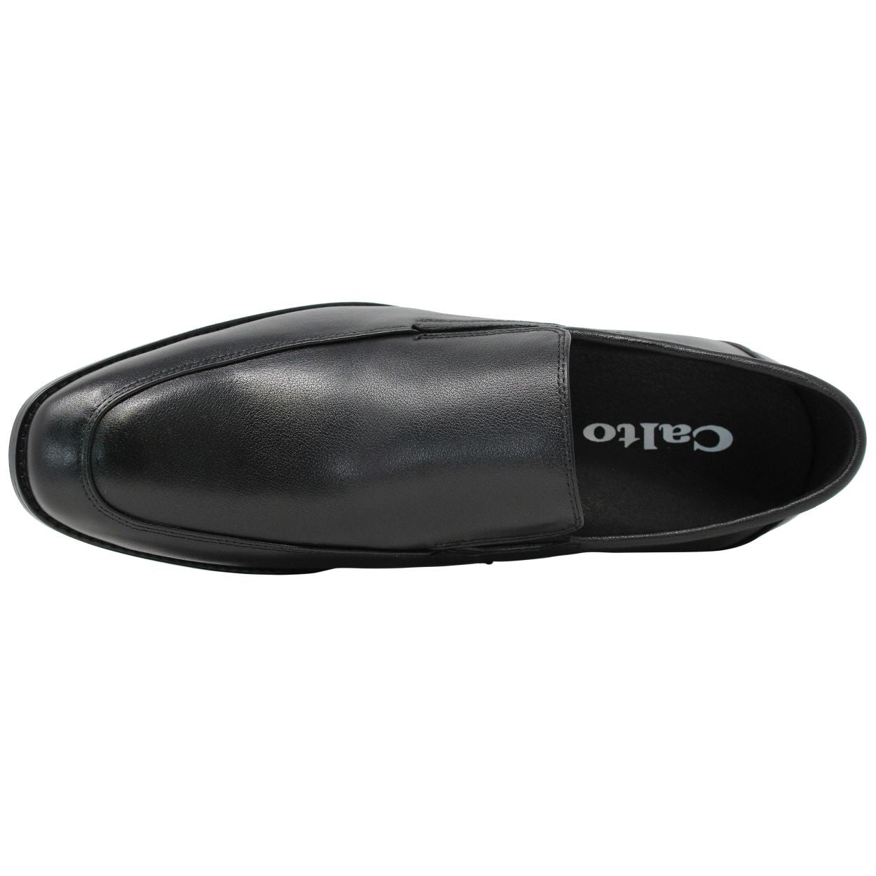 Elevator shoes height increase CALTO - Y40112 - 3.2 Inches Taller (Black)