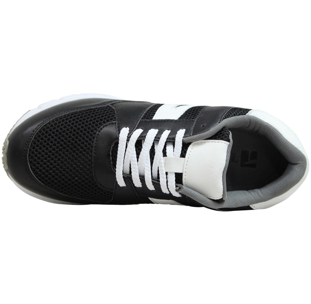 Elevator shoes height increase TOTO Black Lightweight Elevator Sneakers - 3.3 Inches - H2213