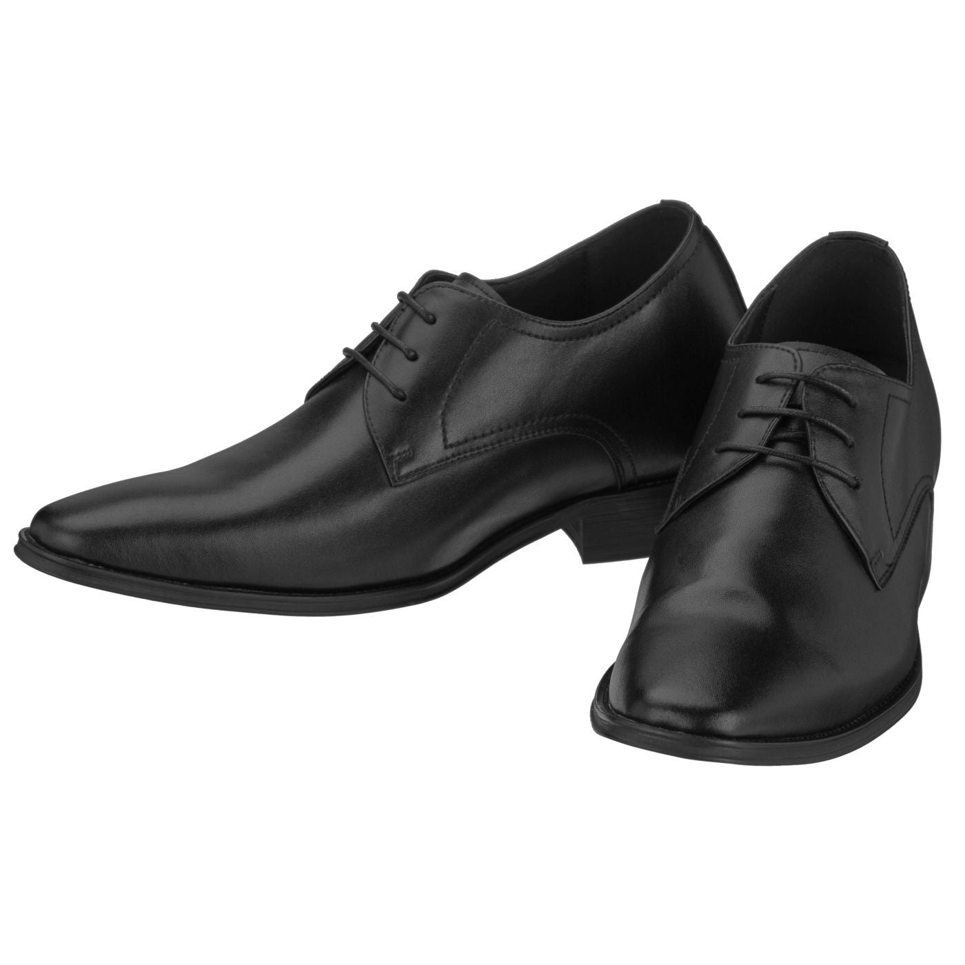 Elevator shoes height increase CALTO - Y5011 - 2.8 Inches Taller (Black)