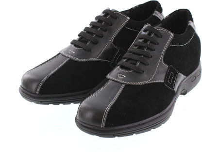 Elevator shoes height increase TOTO - V0505A - 2.6 Inches Taller (Black)