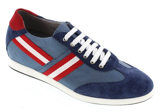 Elevator shoes height increase TOTO - H305052 - 2.4 Inches Taller (Red, White & Navy Blue) - Lightweight - Discontinued