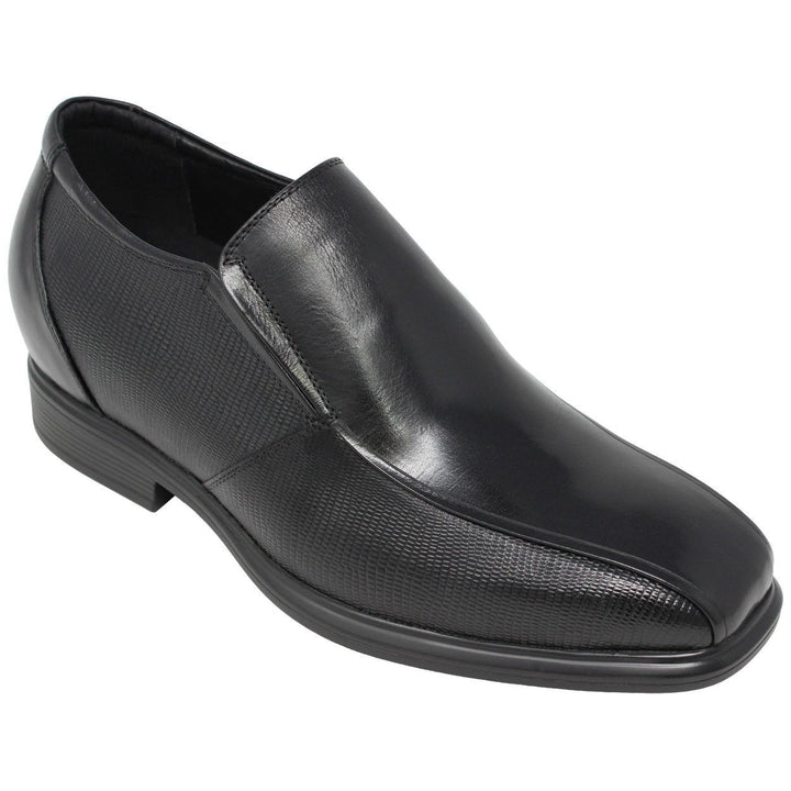 Elevator shoes height increase CALTO - Y3116 - 3 Inches Taller (Black) - Lightweight - Size 9 Only