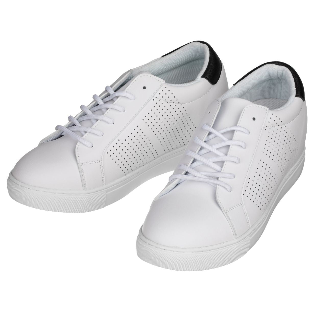 Elevator shoes height increase CALTO 2.6-Inch Taller White Elevator Sneakers