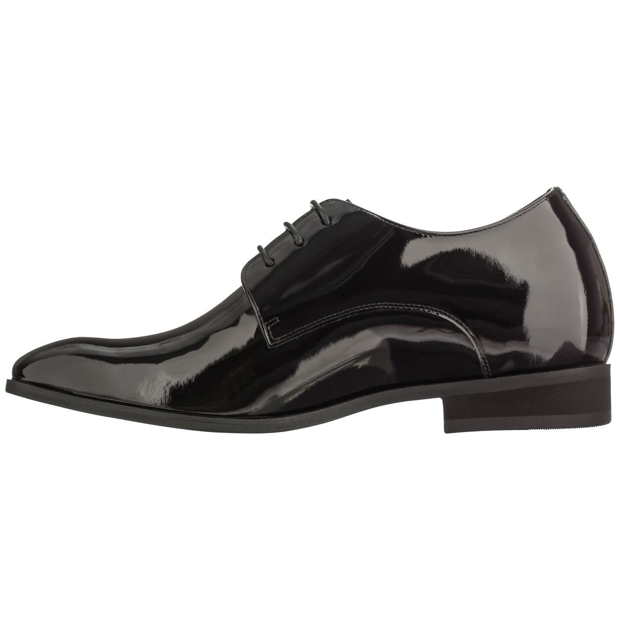 Elevator shoes height increase TOTO Formal Patent Leather Dress Shoes - Three Inches - D16026