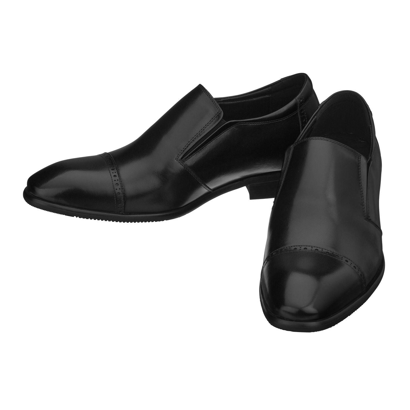 Elevator shoes height increase CALTO - Y6115 - 2.4 Inches Taller (Black)
