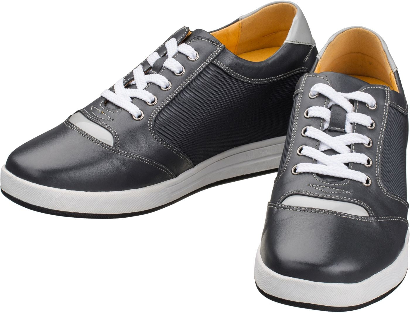 Elevator shoes height increase TOTO - A5327 - 3.2 Inches Taller (Grey)