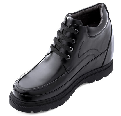 Elevator shoes height increase CALDEN Leather Elevator Boots - 5.2 Inches - K511615